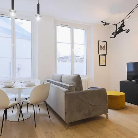 Chic - 1br-4p - Center Of Apartmán Paříž